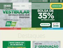 Tablet Screenshot of ibmr.br